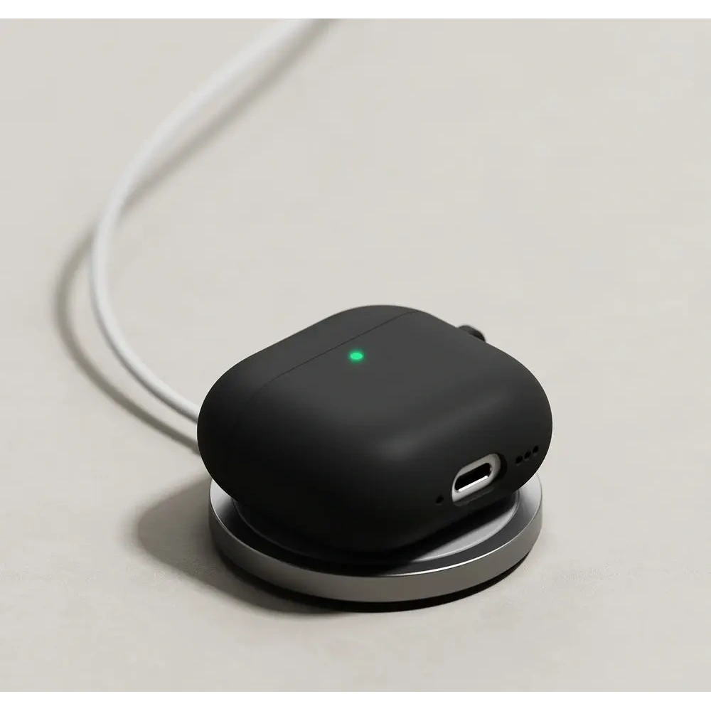 Hurtownia GSM - Etui Ringke Silicone Apple AirPods 4 Black - RGK11661 - {ean13} - Hurt