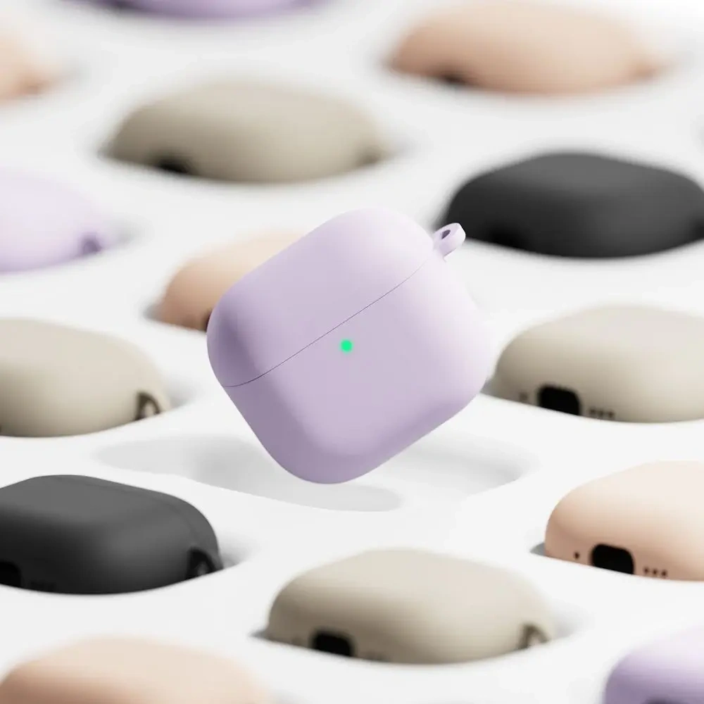 Hurtownia GSM - Etui Ringke Silicone Apple AirPods 4 Light Purple - RGK11664 - {ean13} - Hurt