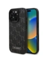 Hurtownia GSM - Etui Karl Lagerfeld KLHMP16XPKHPORPK Apple iPhone 16 Pro Max hardcase Kožené Monogram Metal Logo MagSafe černé/black - KLD21780 - {ean13} - Hurt