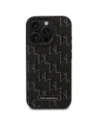 Hurtownia GSM - Etui Karl Lagerfeld KLHMP16XPKHPORPK Apple iPhone 16 Pro Max hardcase Kožené Monogram Metal Logo MagSafe černé/black - KLD21780 - {ean13} - Hurt