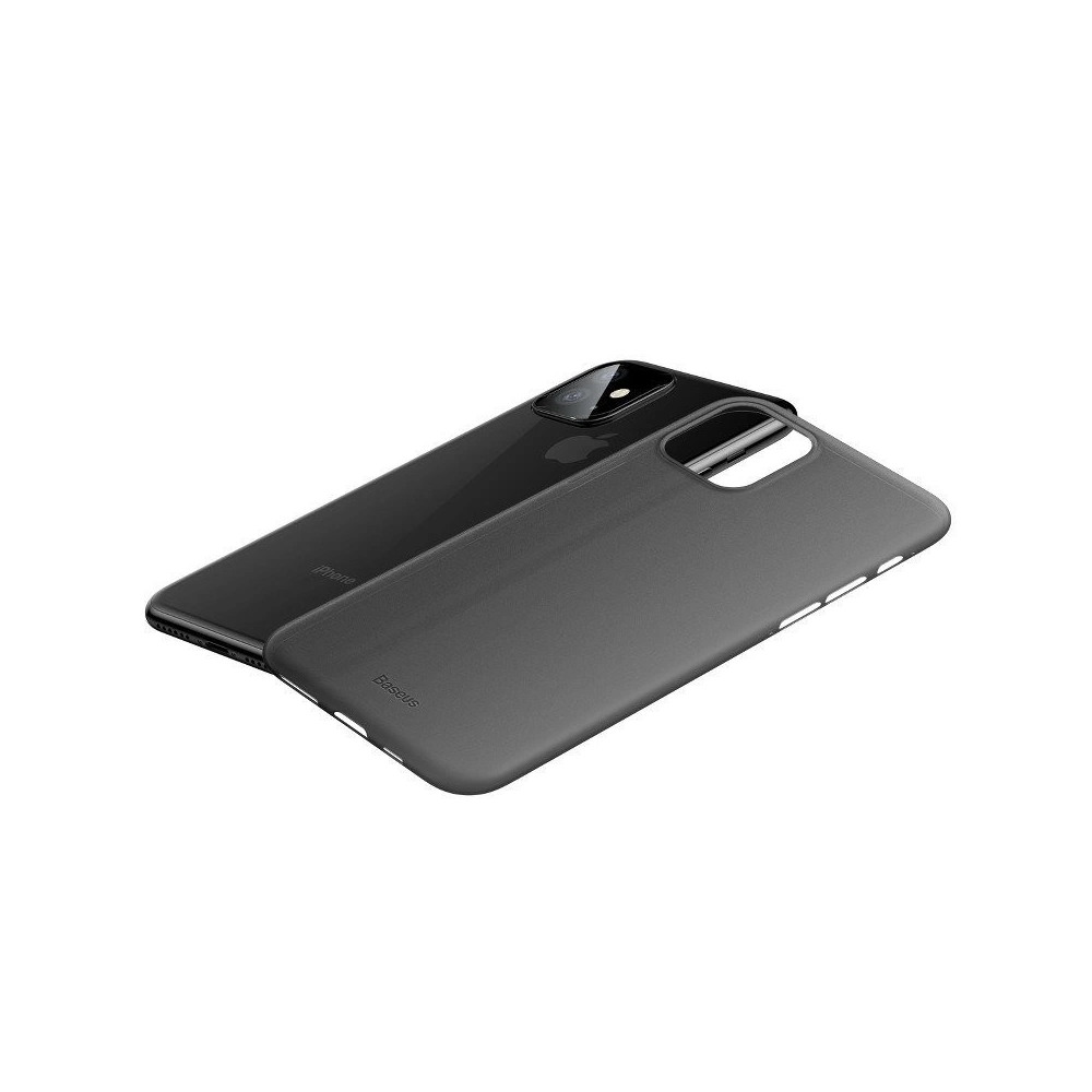 Hurtownia GSM - Halbtransparente Hülle Baseus Wing Case für iPhone 11 6,1 (schwarz) - BSU1257BLK - {ean13} - Hurt