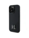 Hurtownia GSM - Karl Lagerfeld KLHMP16XSCMKMPCK Apple iPhone 16 Pro Max husă din silicon Shadow Metal Initial MagSafe neagră - KLD21781 - {ean13} - Hurt