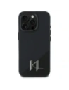 Hurtownia GSM - Karl Lagerfeld KLHMP16XSCMKMPCK Apple iPhone 16 Pro Max Hardcase Silikon Schatten Metall Initial MagSafe schwarz - KLD21781 - {ean13} - Hurt