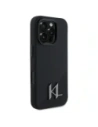 Hurtownia GSM - Karl Lagerfeld KLHMP16XSCMKMPCK Apple iPhone 16 Pro Max husă din silicon Shadow Metal Initial MagSafe neagră - KLD21781 - {ean13} - Hurt