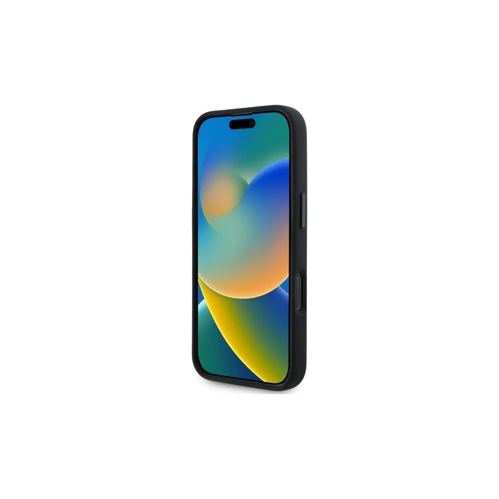 Hurtownia GSM - Karl Lagerfeld KLHMP16XSCMKMPCK Apple iPhone 16 Pro Max husă din silicon Shadow Metal Initial MagSafe neagră - KLD21781 - {ean13} - Hurt