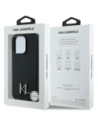 Hurtownia GSM - Karl Lagerfeld KLHMP16XSCMKMPCK Apple iPhone 16 Pro Max Hardcase Silikon Schatten Metall Initial MagSafe schwarz - KLD21781 - {ean13} - Hurt