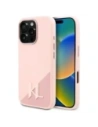 Etui Karl Lagerfeld KLHMP16XSCMKMPCP Apple iPhone 16 Pro Max hardcase silikonový Shadow Metal Initial MagSafe růžový/pink