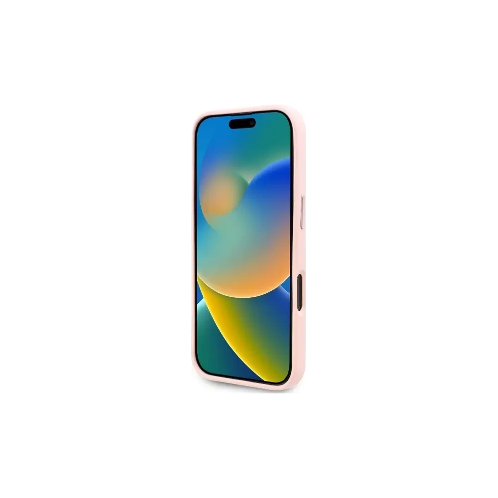 Hurtownia GSM - Karl Lagerfeld KLHMP16XSCMKMPCP Apple iPhone 16 Pro Max Hardcase Silikon Schatten Metall Initial MagSafe pink - KLD21782 - {ean13} - Hurt
