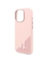 Wholesale Karl Lagerfeld KLHMP16XSCMKMPCP Apple iPhone 16 Pro Max hardcase Silicone Shadow Metal Initial MagSafe pink - KLD21782 - {ean13} - Hurt