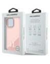 Wholesale Karl Lagerfeld KLHMP16XSCMKMPCP Apple iPhone 16 Pro Max hardcase Silicone Shadow Metal Initial MagSafe pink - KLD21782 - {ean13} - Hurt