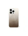 Etui Guess GUHMP16XHGRCELW Apple iPhone 16 Pro Max hardcase IML Glitter Gradient MagSafe hnědý/brown