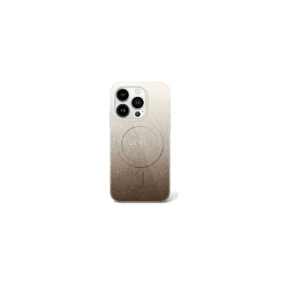 Hurtownia GSM - Etui Guess GUHMP16XHGRCELW Apple iPhone 16 Pro Max hardcase IML Glitter Gradient MagSafe hnědý/brown - GUE3680 - {ean13} - Hurt