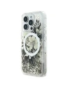 Hurtownia GSM - Etui Guess GUHMP16XLFMWTE Apple iPhone 16 Pro Max hardcase Liquid Glitter Flower MagSafe beżowy/beige - GUE3681 - {ean13} - Hurt