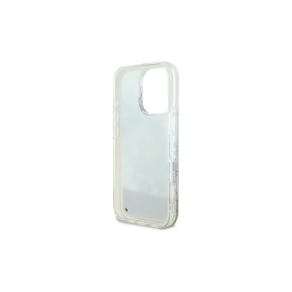 Hurtownia GSM - Guess GUHMP16XLFMWTE Apple iPhone 16 Pro Max Hartschale Liquid Glitter Blume MagSafe beige - GUE3681 - {ean13} - Hurt
