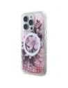 Hurtownia GSM - Etui Guess GUHMP16XLFMWTP Apple iPhone 16 Pro Max hardcase Liquid Glitter Flower MagSafe růžový/pink - GUE3682 - {ean13} - Hurt
