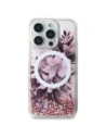 Hurtownia GSM - Etui Guess GUHMP16XLFMWTP Apple iPhone 16 Pro Max hardcase Liquid Glitter Flower MagSafe růžový/pink - GUE3682 - {ean13} - Hurt