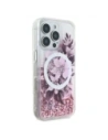 Hurtownia GSM - Etui Guess GUHMP16XLFMWTP Apple iPhone 16 Pro Max hardcase Liquid Glitter Flower MagSafe růžový/pink - GUE3682 - {ean13} - Hurt