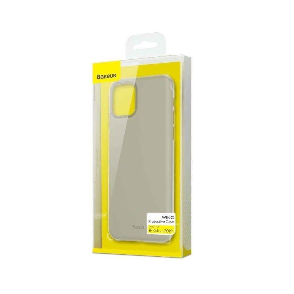 Hurtownia GSM - Halbtransparente Hülle Baseus Wing Case für iPhone 11 6,1 (weiß) - BSU1258WHT - {ean13} - Hurt
