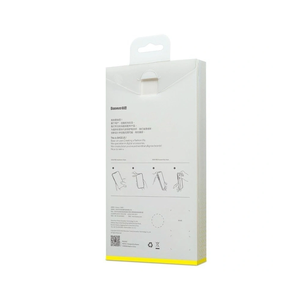 Hurtownia GSM - Halbtransparente Hülle Baseus Wing Case für iPhone 11 6,1 (weiß) - BSU1258WHT - {ean13} - Hurt