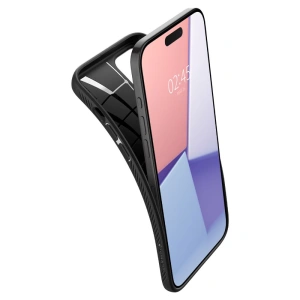 Hurtownia GSM - [OUTLET] Case Spigen Liquid Air Apple iPhone 15 Pro Max Matt Schwarz - OT-723 - {ean13} - Hurt