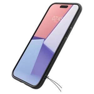 Hurtownia GSM - [OUTLET] Case Spigen Liquid Air Apple iPhone 15 Pro Max Matt Schwarz - OT-723 - {ean13} - Hurt