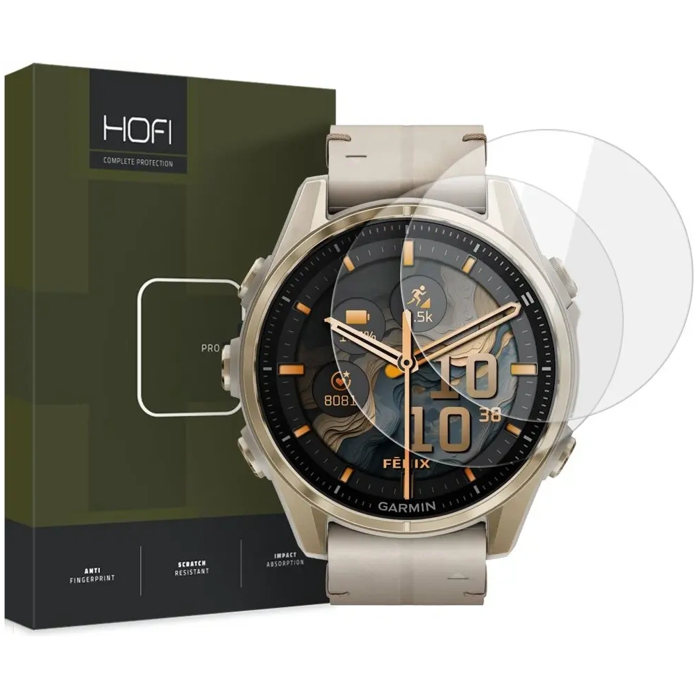 Hurtownia GSM - Hofi Glass Pro+ Garmin Fenix 8 43mm Átlátszó [2 CSOMAG] - HOFI561 - {ean13} - Hurt