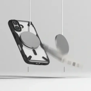 Etui Ringke Fusion-X Magnetic MagSafe Apple iPhone 16 Černé