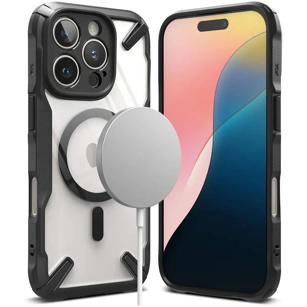 Hurtownia GSM - Etui Ringke Fusion-X Magnetic MagSafe Apple iPhone 16 Pro Black - RGK11668 - {ean13} - Hurt