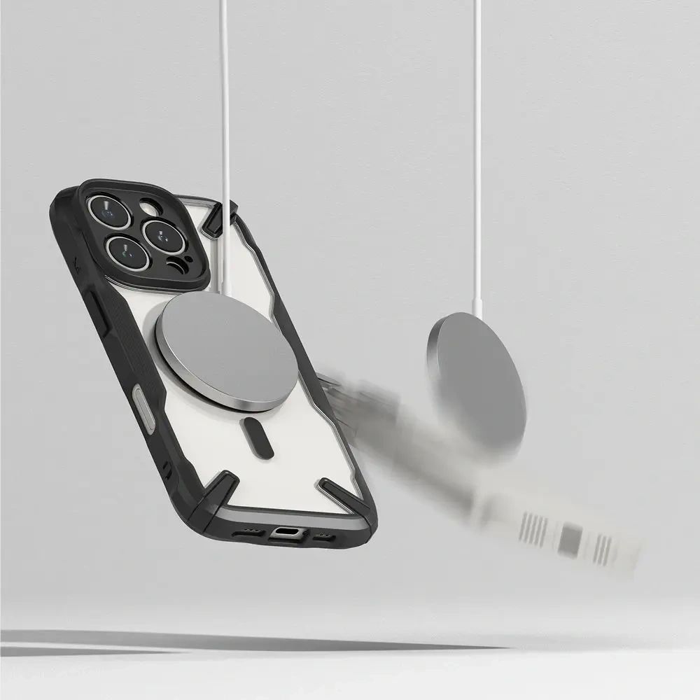 Hurtownia GSM - Etui Ringke Fusion-X Magnetic MagSafe Apple iPhone 16 Pro černé - RGK11668 - {ean13} - Hurt