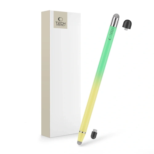 Rysik Tech-Protect USP100 4-tip Touch Stylus Pen Yellow/green