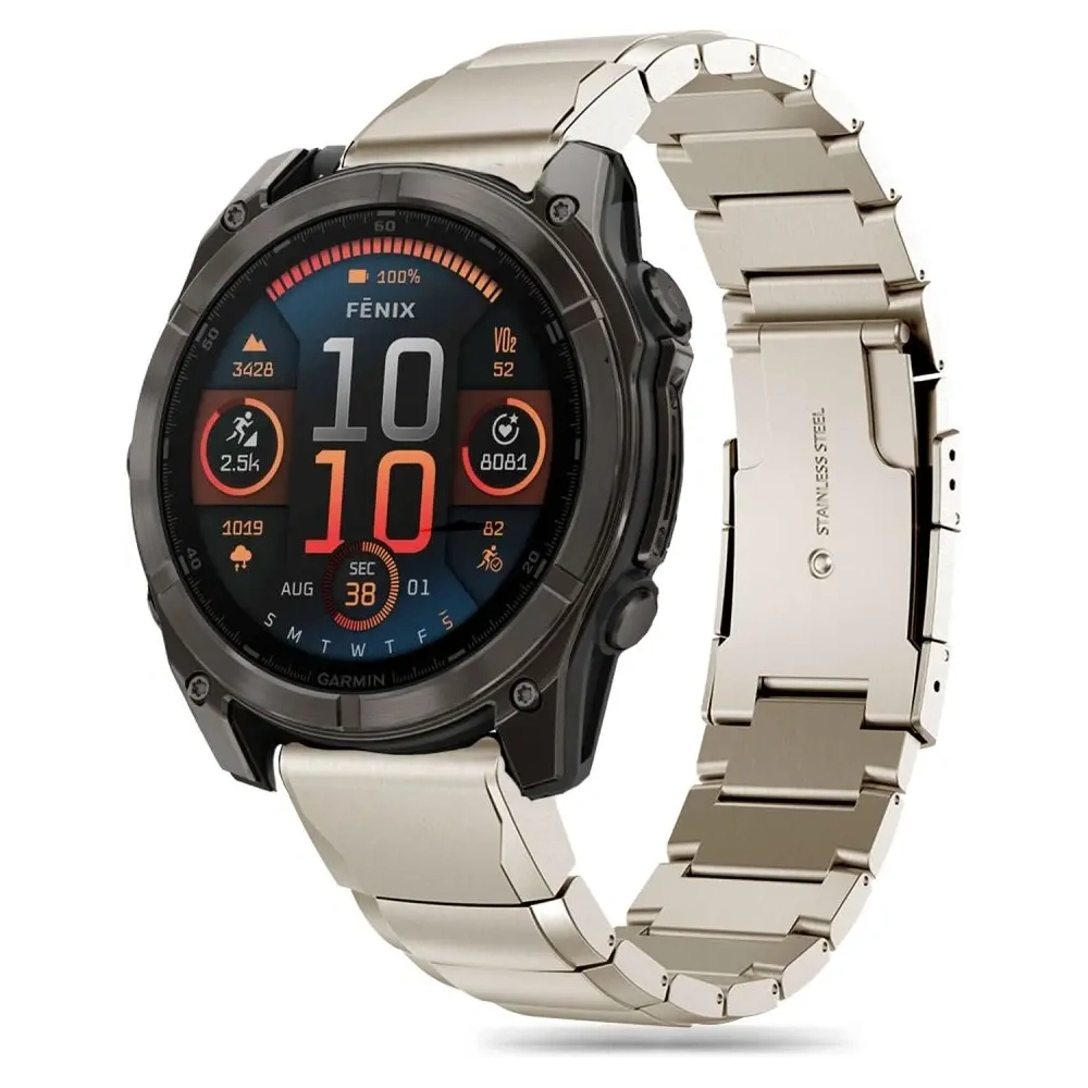 Hurtownia GSM - Náramek Tech-Protect Steelband Garmin Fenix 5 / 6 / 6 Pro / 7 / 8 47mm / E Titanium - THP3405 - {ean13} - Hurt