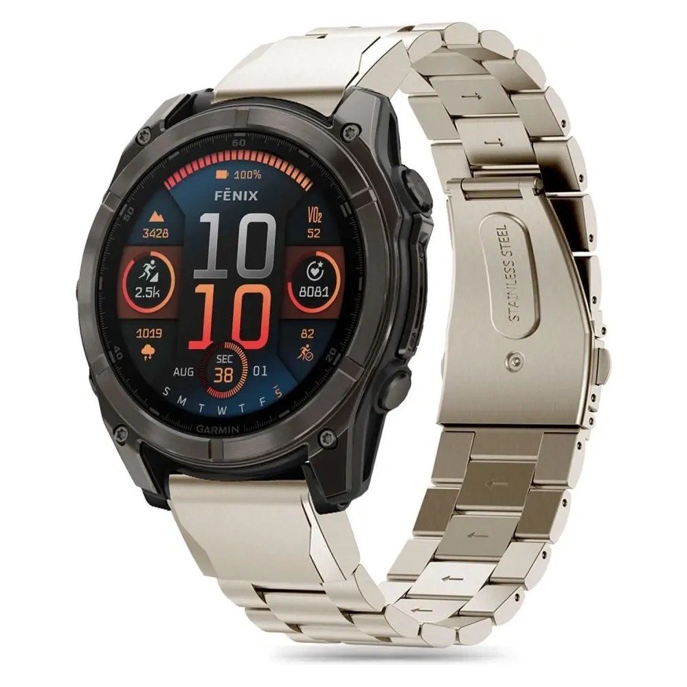 Hurtownia GSM - Náramek Tech-Protect Nerezový Garmin Fenix 5x / 5x Plus / 6x / 6x Pro / 7x / 8 51mm Titan - THP3408 - {ean13} - Hurt