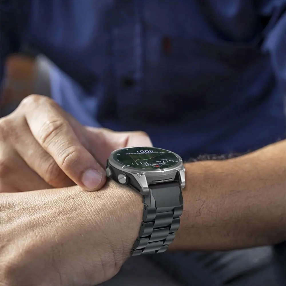 Hurtownia GSM - Náramek Tech-Protect Nerezový Garmin Fenix 5x / 5x Plus / 6x / 6x Pro / 7x / 8 51mm Titan - THP3408 - {ean13} - Hurt
