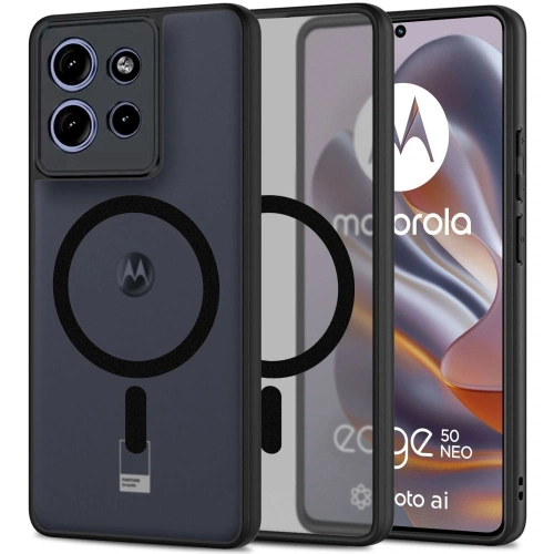 Etui Tech-Protect MagMat MagSafe Motorola Edge 50 Neo Matte Black