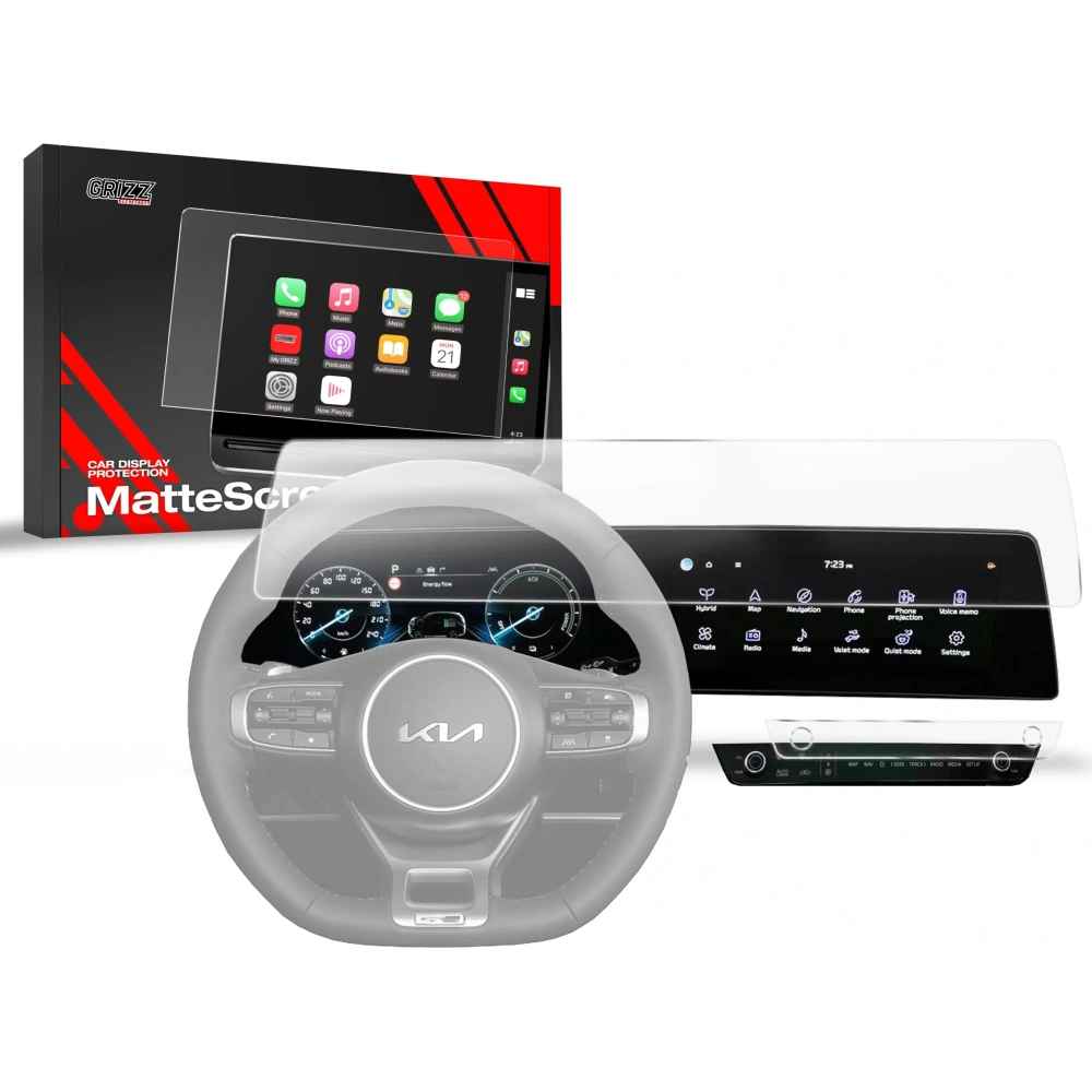 Hurtownia GSM - Folia matowa GrizzGlass CarDisplay Protection do Kia Sportage 5 Business Line 2021-2025 [2w1] - GRZ11809 - {ean13} - Hurt