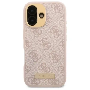 Hurtownia GSM - Guess GUHMP16MU4GPRP Apple iPhone 16 Plus hardcase 4G Logo Plate MagSafe rózsaszín - GUE4061 - {ean13} - Hurt
