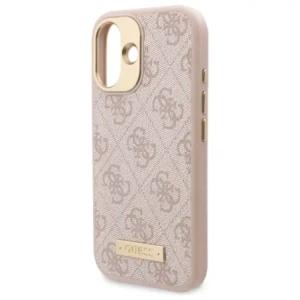 Hurtownia GSM - Guess GUHMP16MU4GPRP Apple iPhone 16 Plus hardcase 4G Logo Plate MagSafe rózsaszín - GUE4061 - {ean13} - Hurt
