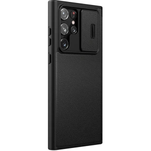 Hurtownia GSM - [OUTLET] Etui Nillkin CamShield Leather Samsung Galaxy S22 Ultra (černé) - OT-738 - {ean13} - Hurt
