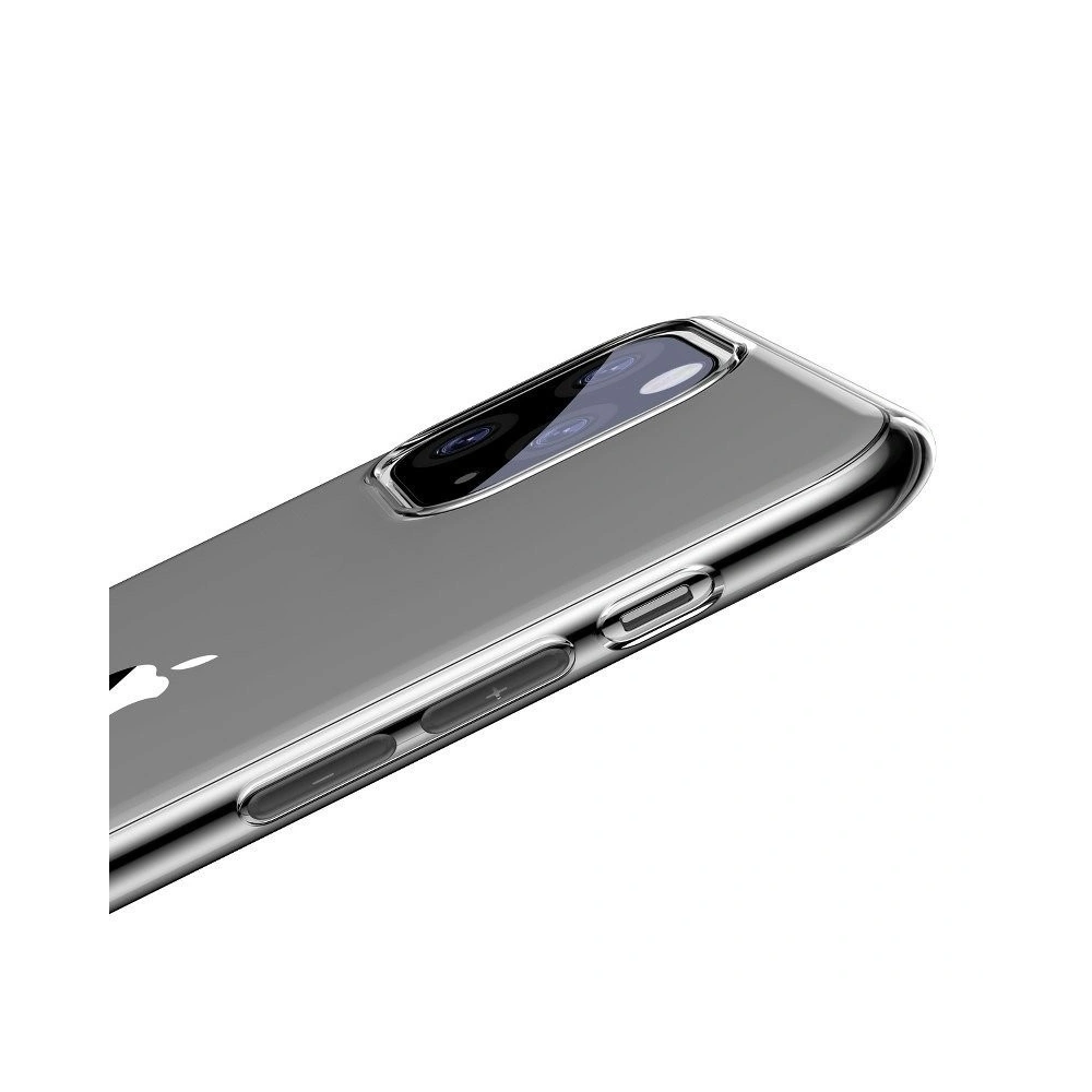 Hurtownia GSM - Przezroczyste etui TPU Baseus Simplicity Case do iPhone 11 Pro 5,8 (czarne) - BSU1268BLK - {ean13} - Hurt