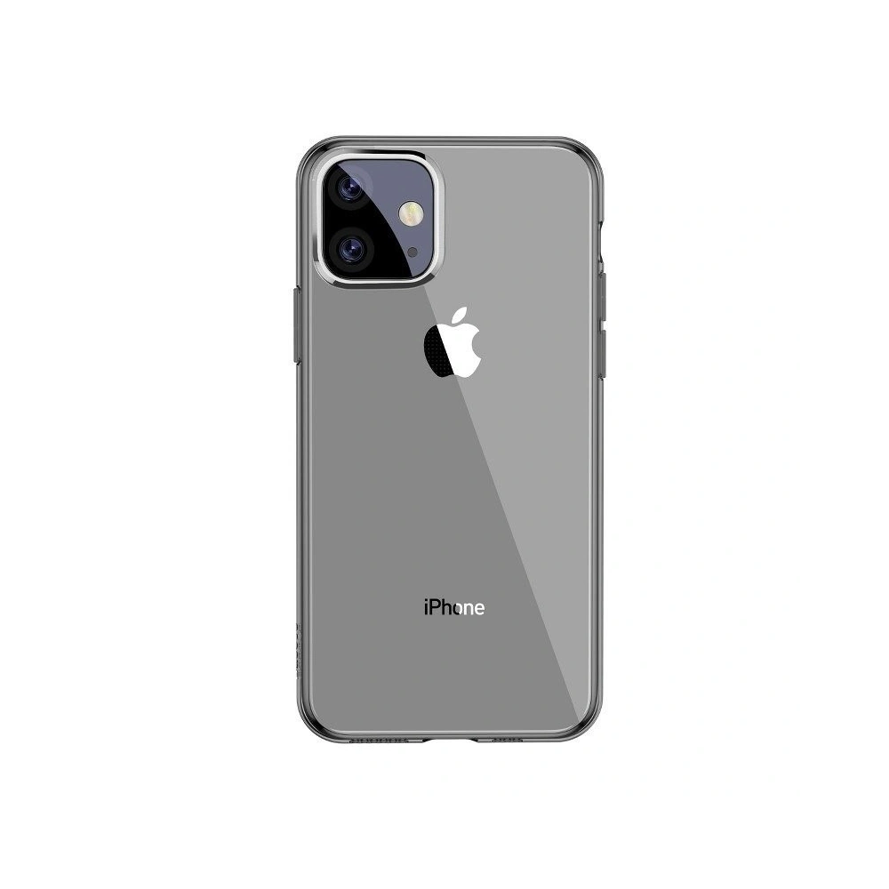 Hurtownia GSM - Przezroczyste etui TPU Baseus Simplicity Case do iPhone 11 6,1 (czarne) - BSU1271BLK - {ean13} - Hurt