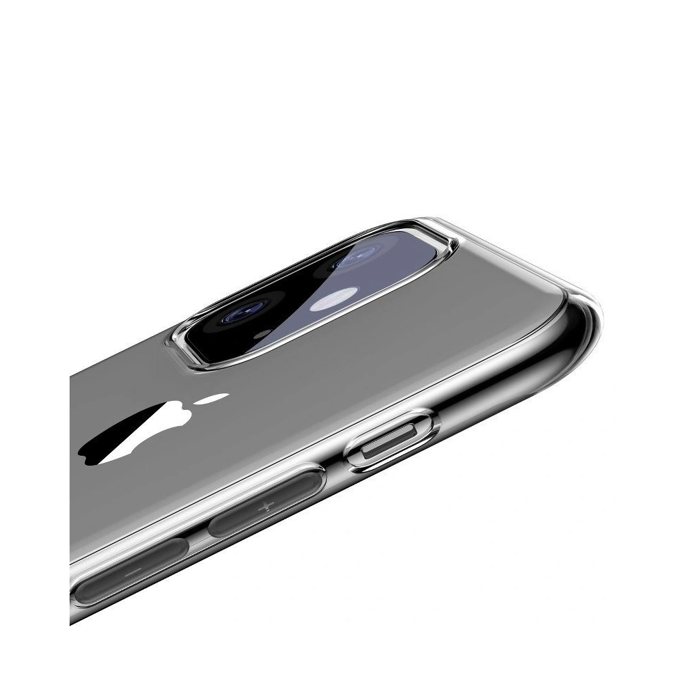 Hurtownia GSM - Przezroczyste etui TPU Baseus Simplicity Case do iPhone 11 6,1 (czarne) - BSU1271BLK - {ean13} - Hurt