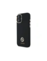 Hurtownia GSM - Etui Guess GUHCP16SM4DGPK Apple iPhone 16 tvrdý kryt silikonový logo strass 4G černý/black - GUE4063 - {ean13} - Hurt