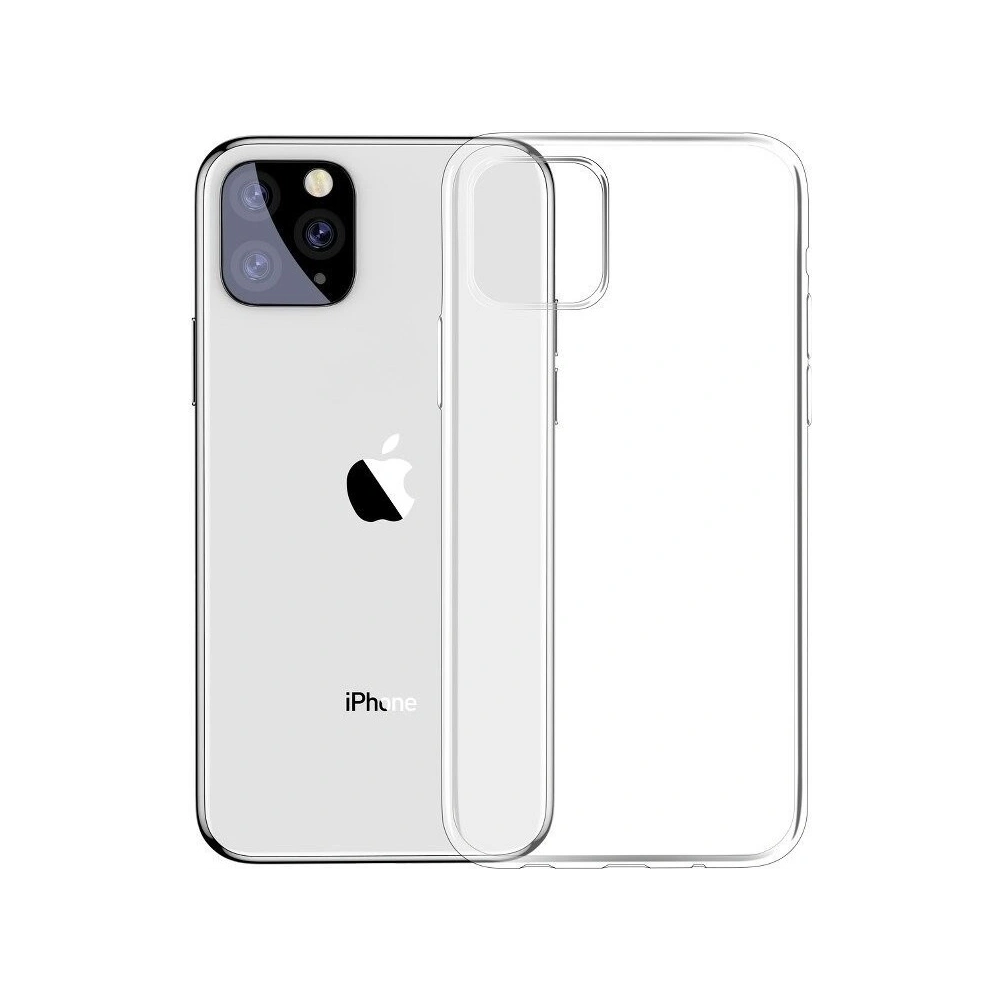 Hurtownia GSM - Etui TPU transparent Baseus Simplicity Case pentru iPhone 11 Pro Max 6,5 - BSU1276 - {ean13} - Hurt