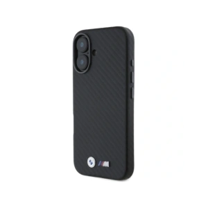Hurtownia GSM - Etui BMW BMHCP16S23PUFWC Apple iPhone 16 hardcase Carbon Wrapped Metal černý/black - BMW689 - {ean13} - Hurt
