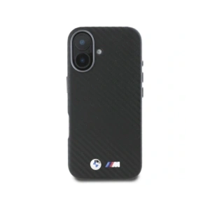 Hurtownia GSM - Etui BMW BMHCP16S23PUFWC Apple iPhone 16 hardcase Carbon Wrapped Metal czarny/black - BMW689 - {ean13} - Hurt