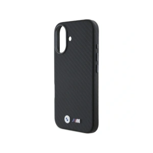 Hurtownia GSM - Etui BMW BMHCP16S23PUFWC Apple iPhone 16 hardcase Carbon Wrapped Metal czarny/black - BMW689 - {ean13} - Hurt