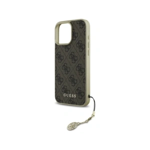 Etui Guess GUHCP16LGF4GBR Apple iPhone 16 Pro hardcase 4G Charms Collection brązowy/brown