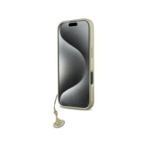 Etui Guess GUHCP16LGF4GGR Apple iPhone 16 Pro hardcase 4G Charms Collection czarny/black