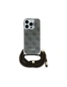 Hurtownia GSM - Etui Guess GUHCP16LHC4SEW Apple iPhone 16 Pro hardcase Crossbody Cord 4G Print hnědý/brown - GUE4067 - {ean13} - Hurt