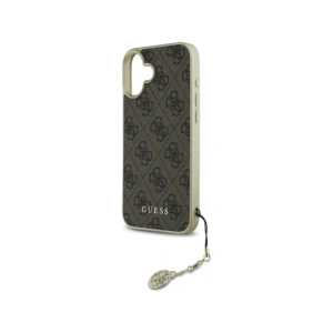 Hurtownia GSM - Guess GUHCP16MGF4GBR Apple iPhone 16 Plus keménytok 4G Charms Collection barna - GUE4068 - {ean13} - Hurt